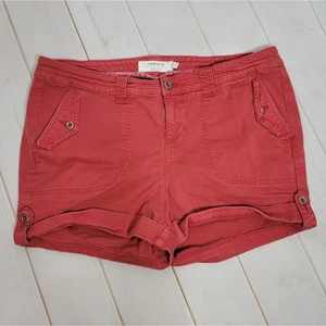 Torrid Red Military Stretch Twill Mid-Rise Short, size 18 - Picture 1 of 4