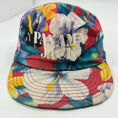 Vintage Panama Jack Floral Adjustable Hat USA made - Image 1 of 4
