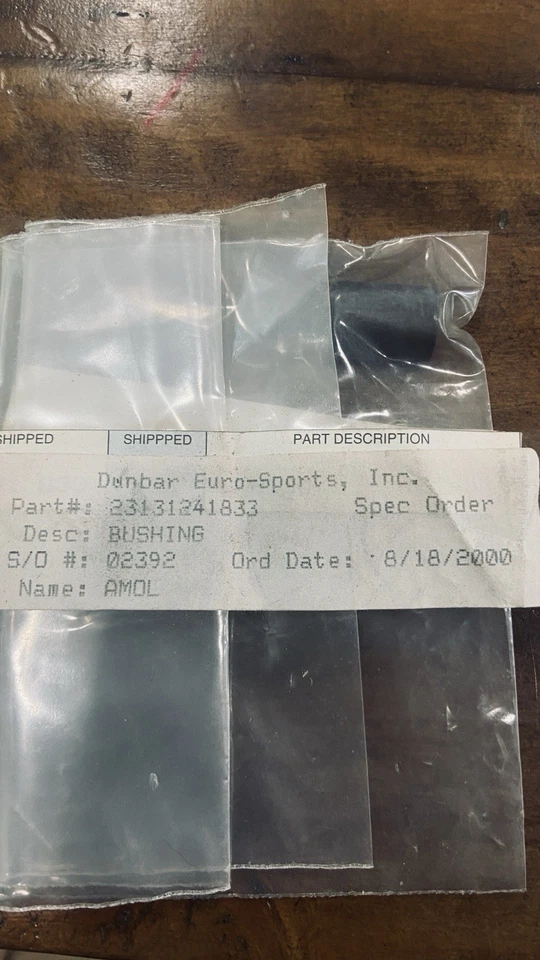 НОВАЯ ИЗ СТАРЫХ ЗАПАСОВ ОРИГИНАЛЬНАЯ ВТУЛКА ПОДШИПНИКА МУФТЫ BMW R100 R80 R65 R60 R45 7 T GS RS RT 23131241833 - Изображение 1 из 1