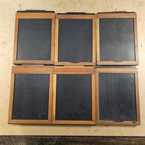Lot of 6 -  6.5 x 8.5 Plate Holders. Eastman, Seneca, Unbranded - Picture 1 of 4