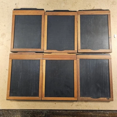Lot of 6 -  6.5 x 8.5 Plate Holders. Eastman, Seneca, Unbranded - Image 1 of 4