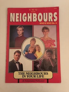 Vintage Amtszeitschrift Nachbarn 1989 Nr. 6 Who's Who Australian Soap Opera - Bild 1 von 2