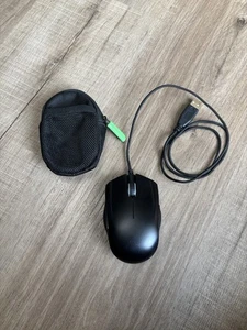 RAZER Wired Bluetooth Black Gaming Mouse With Case Tested & Working - Picture 1 of 8