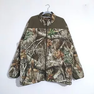 Giacca mimetica Lincoln Outfitters Realtree taglia 2XL imbottita utility americana outdoor - Foto 1 di 11