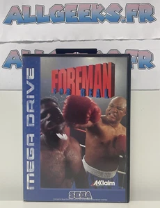 SEGA Mega Drive: FOREMAN FOR REAL - PAL EU - ACCLAIM - tres bon etat - Foto 1 di 8
