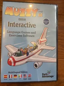 muzzy level II interactive language games and exercises software 8 CD set NEW - Picture 1 of 2