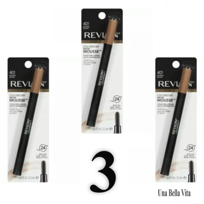 Revlon ColorStay Brow Mousse Blonde 401 LOT 3 - Image 1 of 4