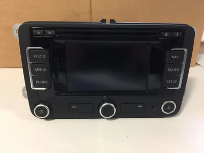 VW RNS 315 EU Navigation 1k0035127b Touran Golf 6 Caddy Navigationsystem Navi  - Bild 1 von 2