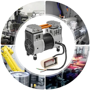 Flüsterkompressor Ölfreies Motor Druckluftkompressor LEISE Läufer Luftkompressor - Bild 1 von 24