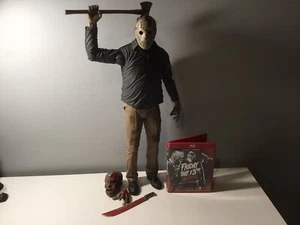 friday the 13th Jason Figure 46cm Large Plus Blu Ray 🔥 - Picture 1 of 4
