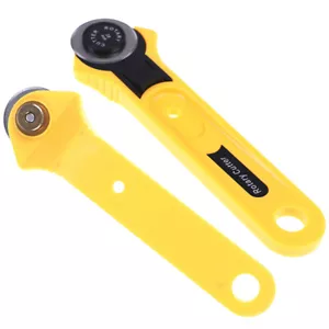 Cloth Rotary Cutter DIY Crafts Cutting Tool Patchwork Roller Wheel Round K.h7 - Bild 1 von 9