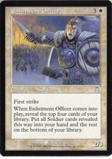 Enlistment Officer *Uncommon* Magic MtG x1 Apocalypse SP