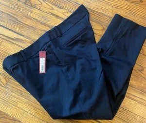 NWT Merona Black Stretch Capri Pants Women’s Sz 18 Instyle 2024 - Picture 1 of 7