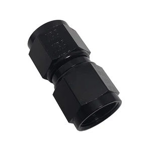 XRP 900108.BB Straight Fitting 8AN Female to 8AN Female Aluminum Black Anodized - Picture 1 of 1