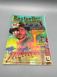 PC-Magazin "Indiana Jones Fate of Atlantis" BestsellerGames Nr. 4, ohne Spiel! - Bild 1 von 9