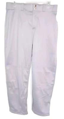 Wilson Youth Extra Large Gray Belt Loops Back Pocket Baseball Pants 31"x26.5" - Image 1 of 4