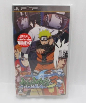 [ NEW ] PSP NARUTO Shippuden NARUTIMATE ACCEL 3 Japan import Sealed ULJS00236 - Image 1 of 4
