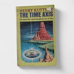 The Time Axis by Henry Kuttner, Ace Paperback Vintage Sci-Fi Book Fiction - Picture 1 of 3