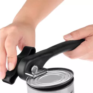 Professional Tin Can Manual Opener Safe Cut Lid Smooth Edge Side Stainless Steel - Picture 1 of 10
