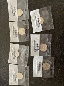 Uncirculated Lot Of (7) State Park Quarters Littleton Sealed in Plastic - Picture 1 of 3