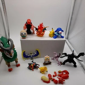 pokemon figure lot gogoat popplio rowlet lunala mcdonalds litten - Picture 1 of 12