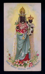 antico santino cromo-holy card MADONNA DI OROPA - Bild 1 von 1