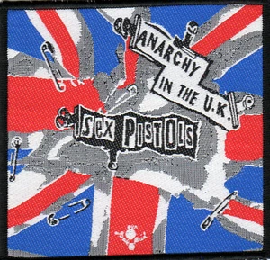 Sex Pistols - Anarchy In The U.K. sew on patch - Imagen 1 de 1