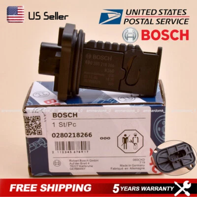 Sensor de masa de aire Bosch 0280218266 OEM para BMW F80 F82 M3 M4 BOSCH 13627602038 EE. UU. Foto 1 de 4