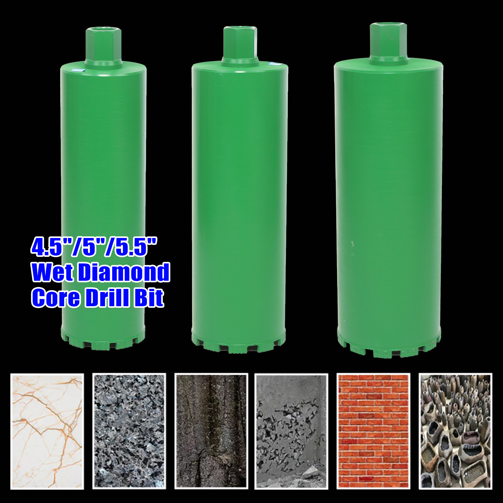 Wet Diamond Core Drill Bit fit Concrete 