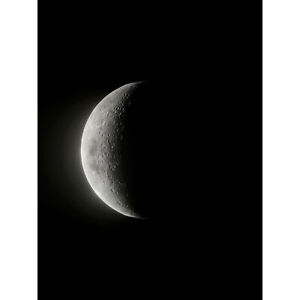 Lunar Phases Moon Waning Crescent Space Astronomy XL Wall Art Canvas Poster Huge