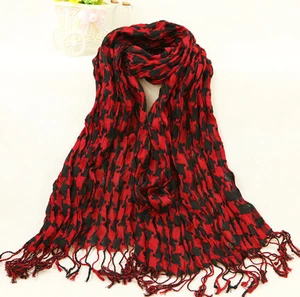 Para hombre y mujer Bufandas Arrugadas Cálidas Flecos Largo Moda Bufanda Chal Estolas Envoltura M26 - Imagen 1 de 2