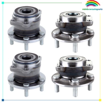 2 cojinetes de cubo de rueda delanteros + 2 traseros para Subaru Outback Legacy 2005-2009 2,5 L 3,0 L Foto 1 de 4