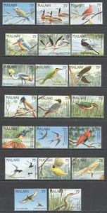 0603 FAUNA DEI VOLATILI DEL MALAWI! MICHEL SET 50 EURO MNH - Foto 1 di 1