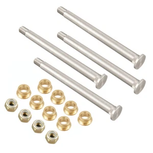 Par de pines de bisagra de puerta y kit de reparación de arbustos para camioneta Ford F150 F250 F350 1973-1979 - Imagen 1 de 9
