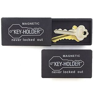 3 Piece Magnetic Magnet Hide A Key Emergency Spare Key Car Holder Hider Set