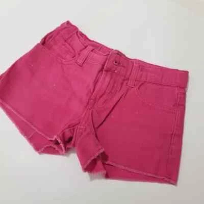 Jordache Brillo Rosa Ligero Denim Shorts Niñas Talla 7 (F23) Foto 1 de 4