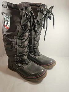 Pajar Damengröße 6-6,5 grau wasserdicht isoliert gebraucht Winterstiefel $ 40 - Bild 1 von 13