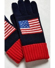 Licensed Ralph Lauren Polo USA Full Finger Olympic Gloves Size L/xl B117