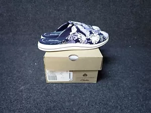 NEW Clarks Cloudsteppers Breeze Shore Slip On Mule Lavender Womens 9 (SS2) - Picture 1 of 6