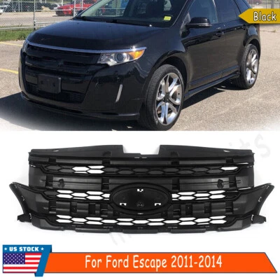 Front Bumper Upper Grille Mounting Panel Black For Ford Edge 2011 2012 2013 2014 Foto 1 de 4