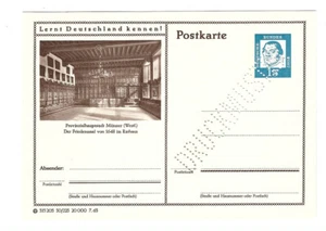 P 81 Bildpostkarte Druckmuster 15 Peniques Luther Münster - Imagen 1 de 1