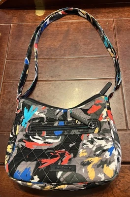 Vera Bradley Retired 'Splash Floral' Quilted Cotton Small Crossbody Purse - Image 1 of 4