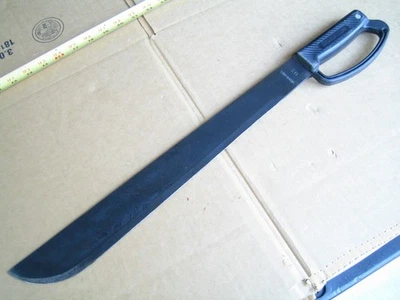 CUCHILLO ONTARIO US D mango de agarre machete aproximadamente 18" hoja 23" OAL militar vintage Foto 1 de 4