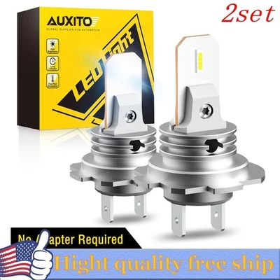 4X Kit de conversión de bombilla halógena súper brillante H7 haz alto bajo blanco Foto 1 de 4