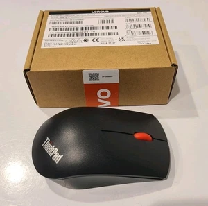 Lenovo ThinkPad Essential Wireless Mouse USB Laptop Travel Mouse NEW - Picture 1 of 13