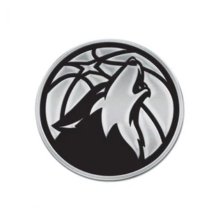 Minnesota Timberwolves cromo forma libre emblema automático - Imagen 1 de 2