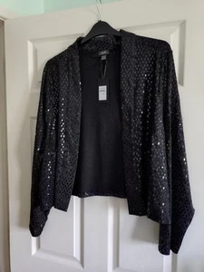 New With Tags Navabi @ Evans Ella Sparkle Bolero Jacket Size 26 28 - Picture 1 of 4