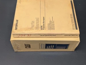 Caterpillar Service & Parts Manual 627E Wheel Tractor Scraper - Picture 1 of 10