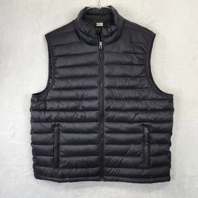 Ozark Trail Mens Puffer Vest Black Size L Insulated Lightweight Outdoor - Image 1 of 4