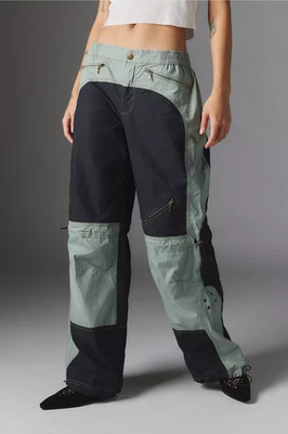 Pantalones cargo de motocross Sage Lee Silence + Noise nuevos con etiquetas $99 talla S 0123582180208 Foto 1 de 4